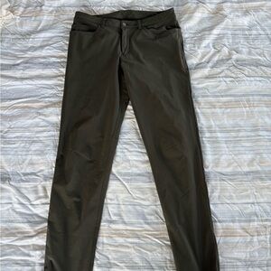 Lululemon ABC Pant. 34 TALL. Dark Olive